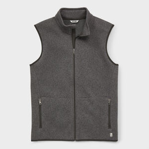 Men's Sweater Fleece Zip Vest