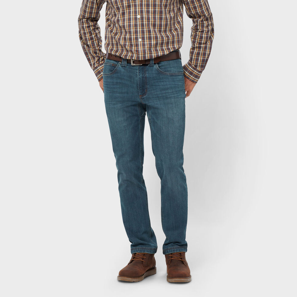 Men's Ballroom Double Flex Slim Fit Jeans | Duluth Trading Company Men's Ballroom Double Flex Slim Fit Jeans | Duluth Trading Company