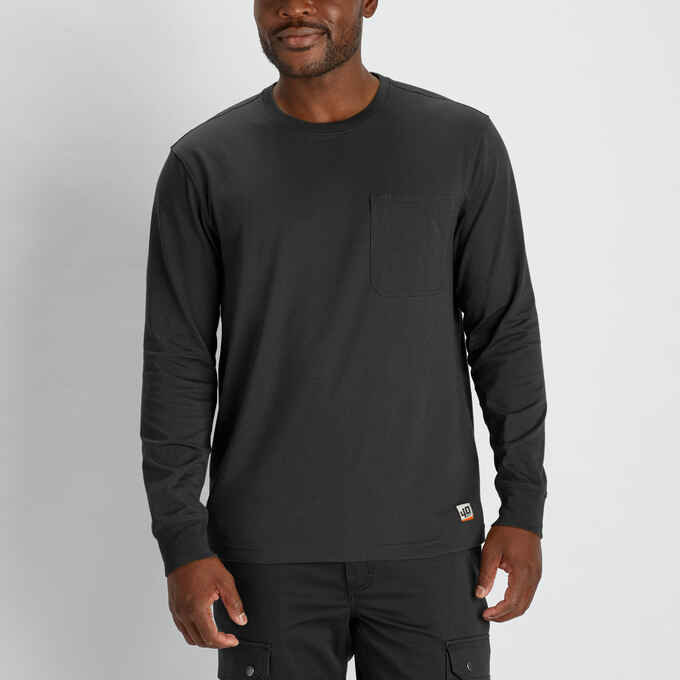 Men's 40 Grit Long Sleeve T-Shirt with Pocket