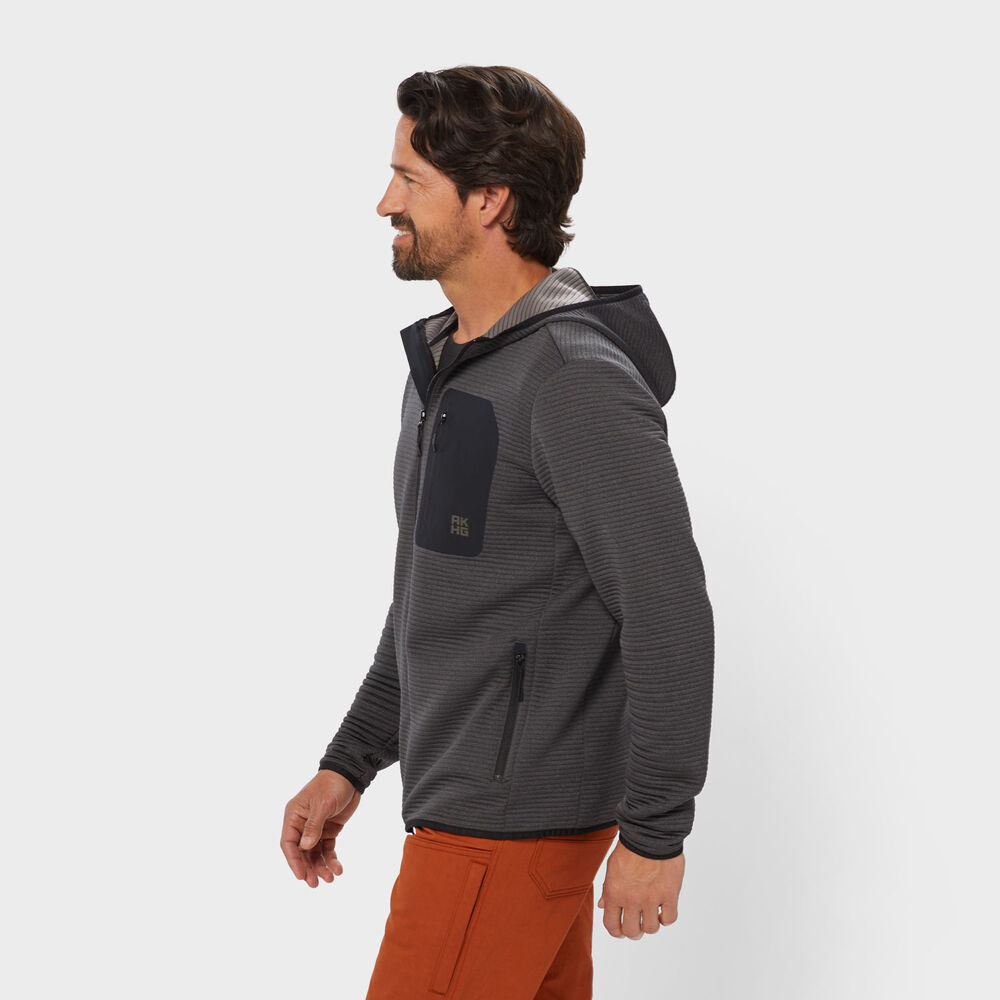 Men's AKHG Blackburn Standard Fit Full Zip Hoodie Main Image
