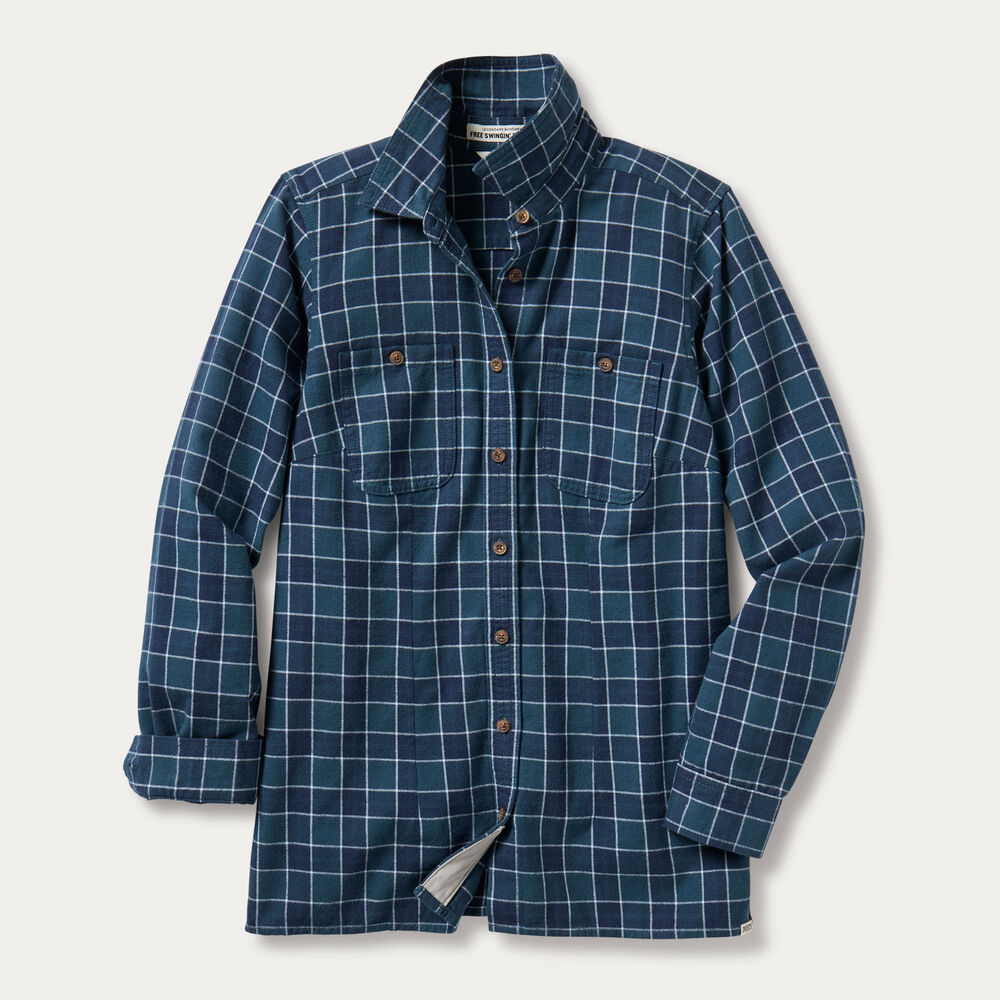 Women's Free Swingin' Flannel Shirt Main Image