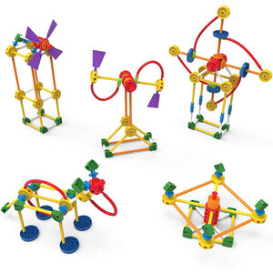 K'NEX Tinkertoy 100 Piece Set in Collectible Tin