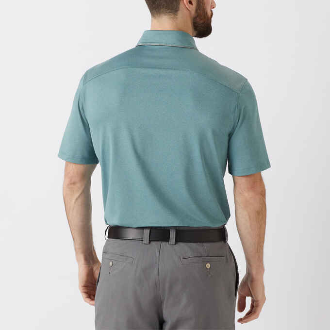 Men's Pressure Cooker Standard Fit Polo with Pocket