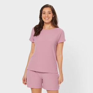 Women's Dang Soft Rib Boatneck Sleep Top