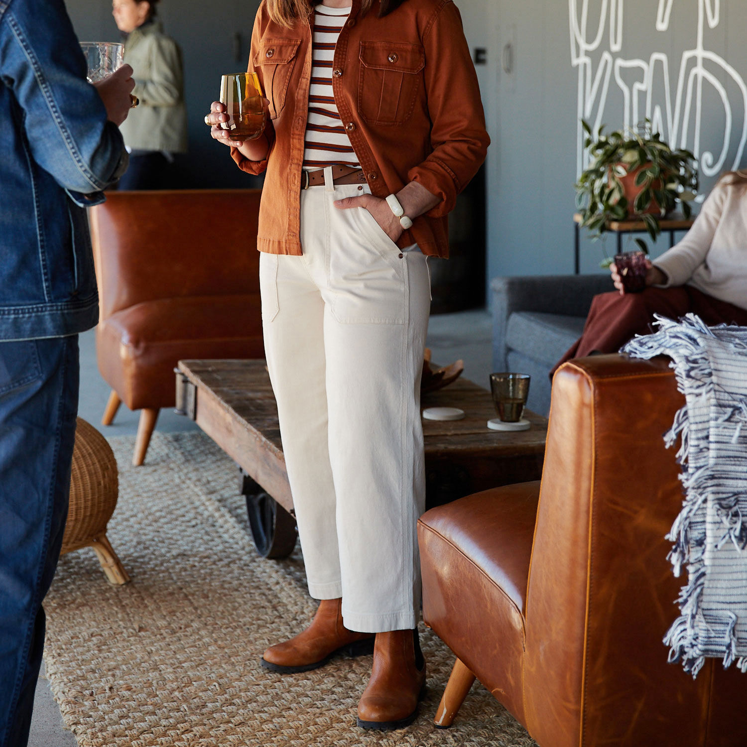 Women's DuluthFlex Fire Hose Ltd. Wide Crop Pants | Duluth Trading