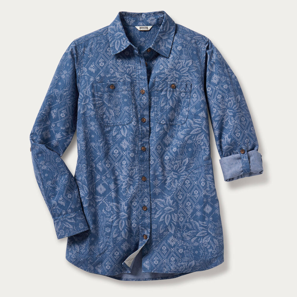 Women's Free Swingin' Flannel Tunic Main Image