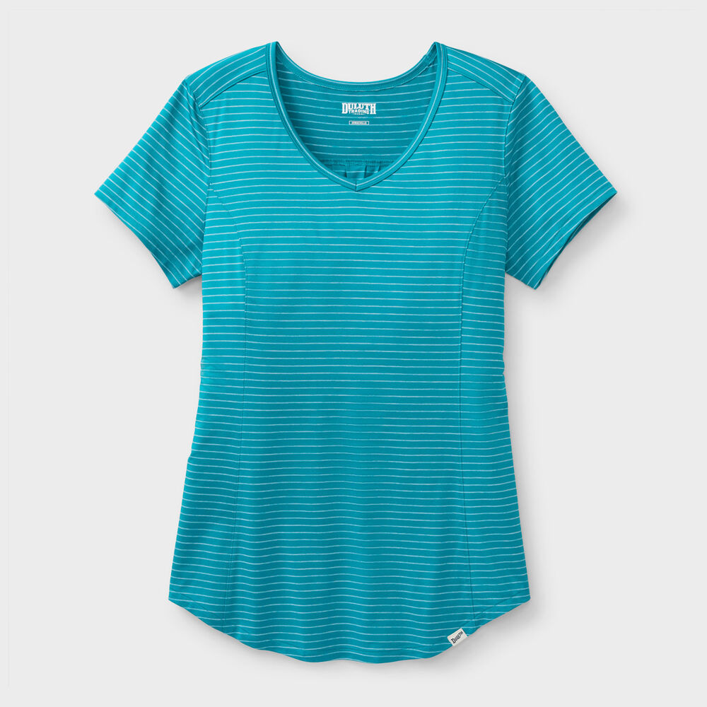 Women's Plus Cooling Armachillo V-Neck T-Shirt Main Image