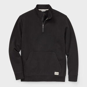 Men's Souped-Up Sweats Pullover Quarter Zip Mock Neck