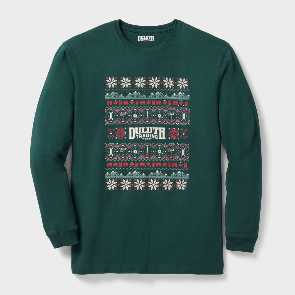 Men's Longtail T Relaxed Fit LS Logo T-Shirt Main Image