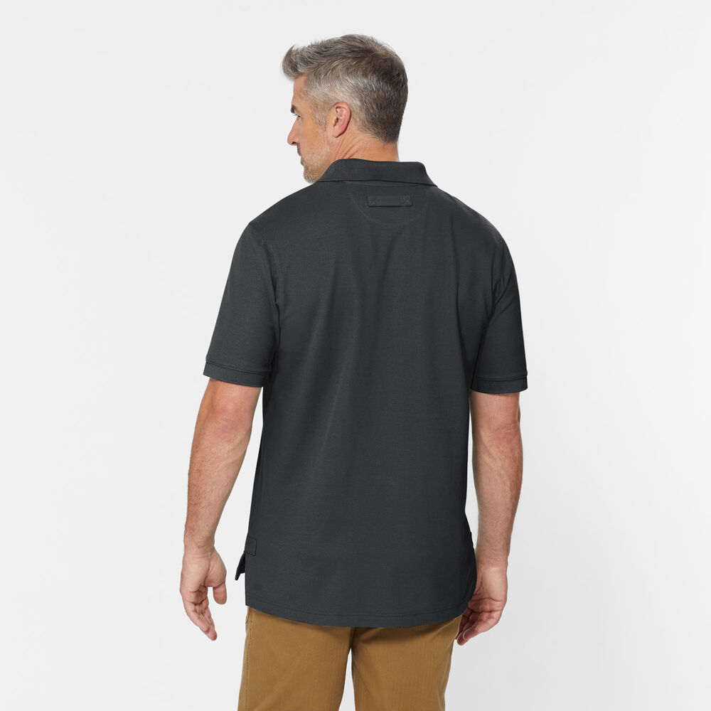 Men's No Polo Shirt Short Sleeve Main Image