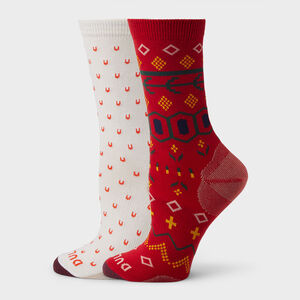 Women's Stay-Put Lightweight Crew Socks 2-Pack