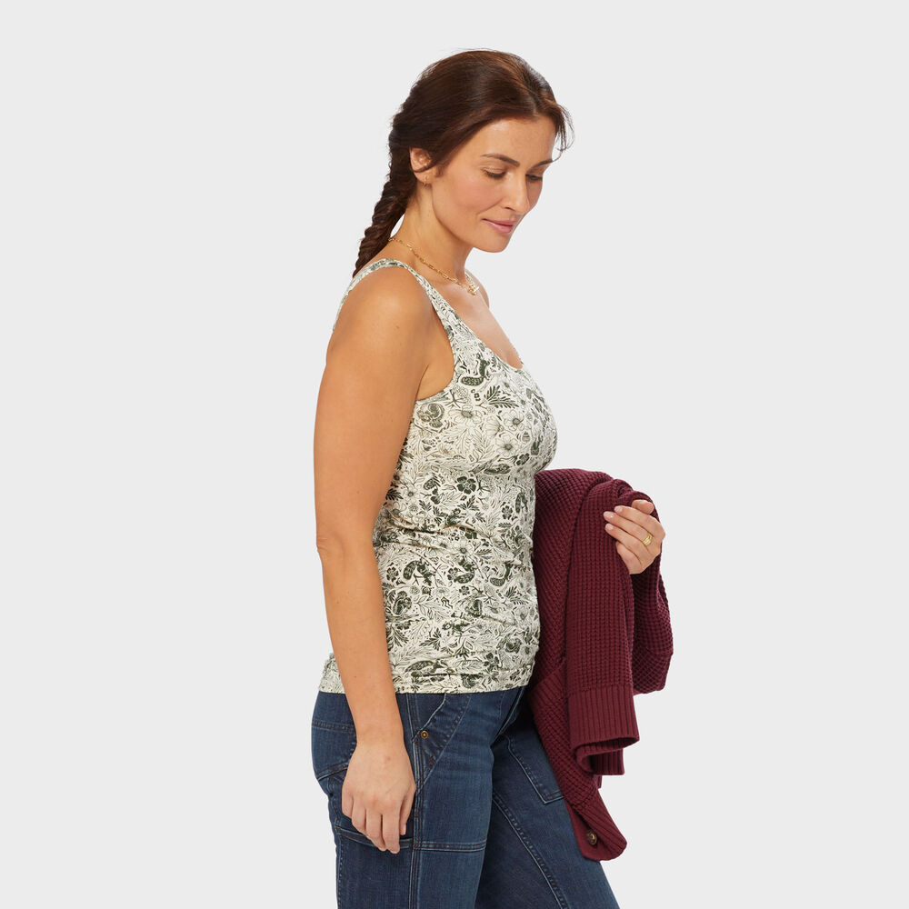 Women's No-Yank Shelf Bra Tank Main Image