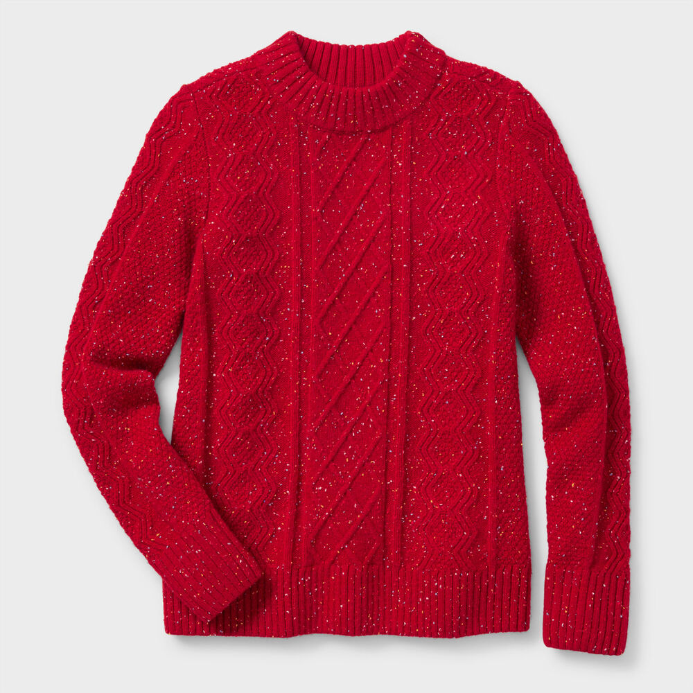 Women's Woolpaca Cable Sweater Main Image