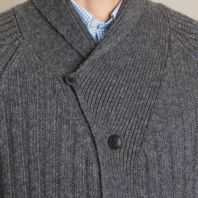 Men's Woolpaca Shawl Collar Cardigan | Duluth Trading Company