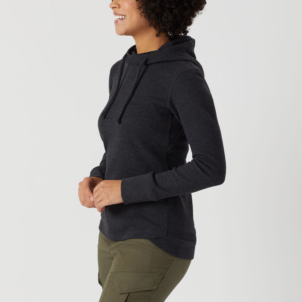 Women's Burly Thermal Long Sleeve Hoodie Main Image