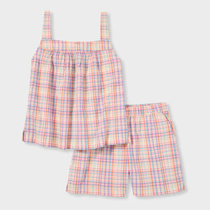 Women's Seersucker Pajama Set PQS SM