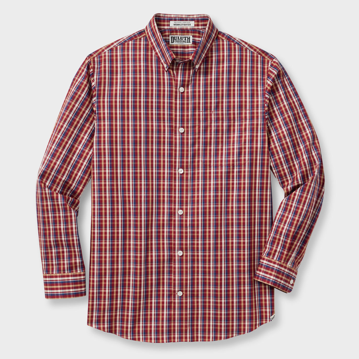 Men's Magnet Front Wrinklefighter Shirt | Duluth Trading Company