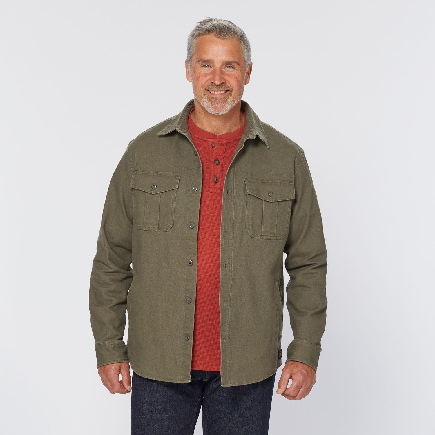 Men's Fire Hose VintageFlex Shirt Jac | Duluth Trading Company