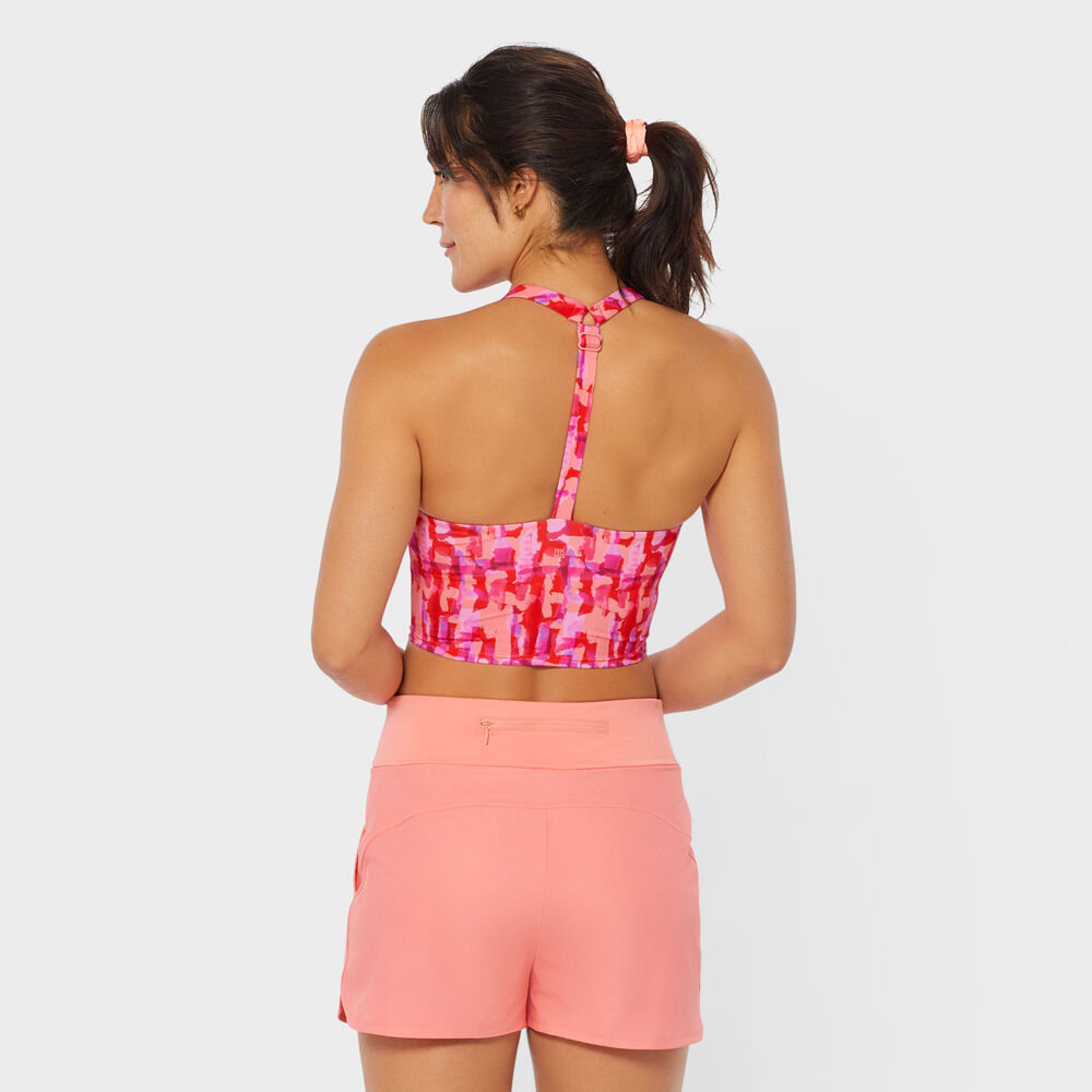 Women's AKHG Lost Lake Longline Swim Bra Top Main Image