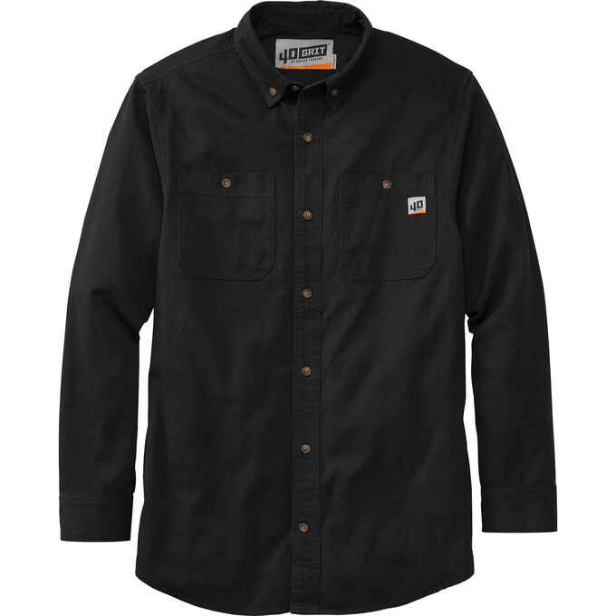 Men's 40 Grit Standard Fit Long Sleeve Work Shirt Duluth Trading Company