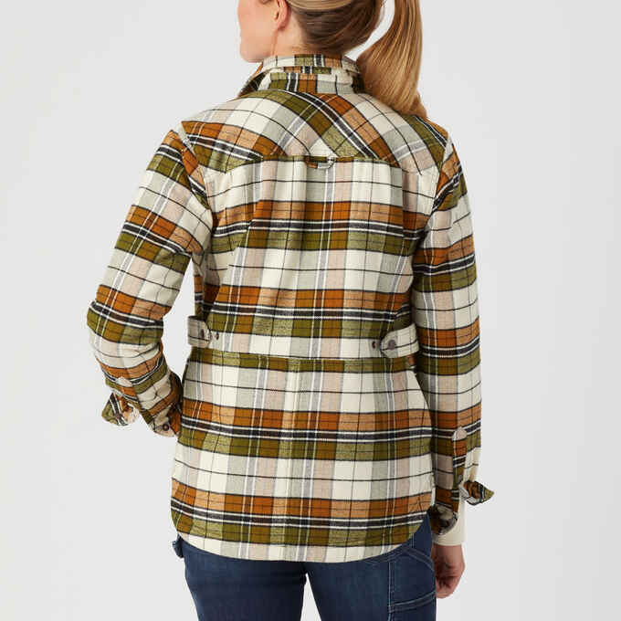 Women's Folklore Flannel Insulated Shirt Jac