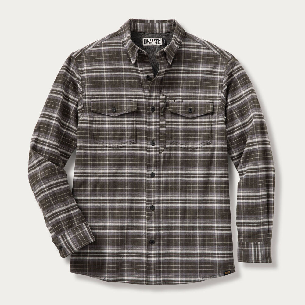 Men's No Quit Utility Standard Fit Flannel Shirt Main Image