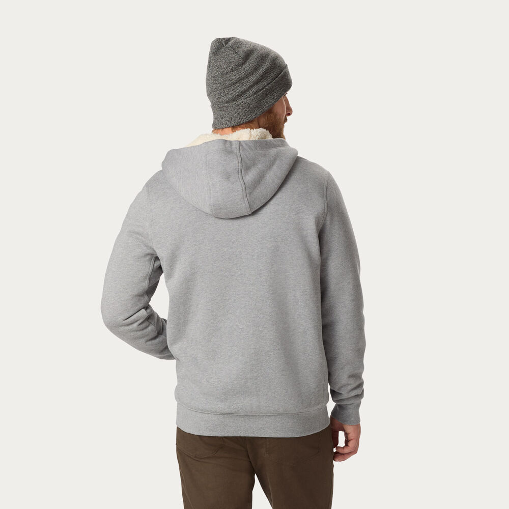 Men's Souped-Up Sweats Sherpa Lined Full-Zip Hoodie Main Image