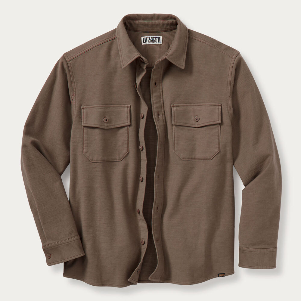 Men's Officer's Slub Sateen Shirt Jac Main Image