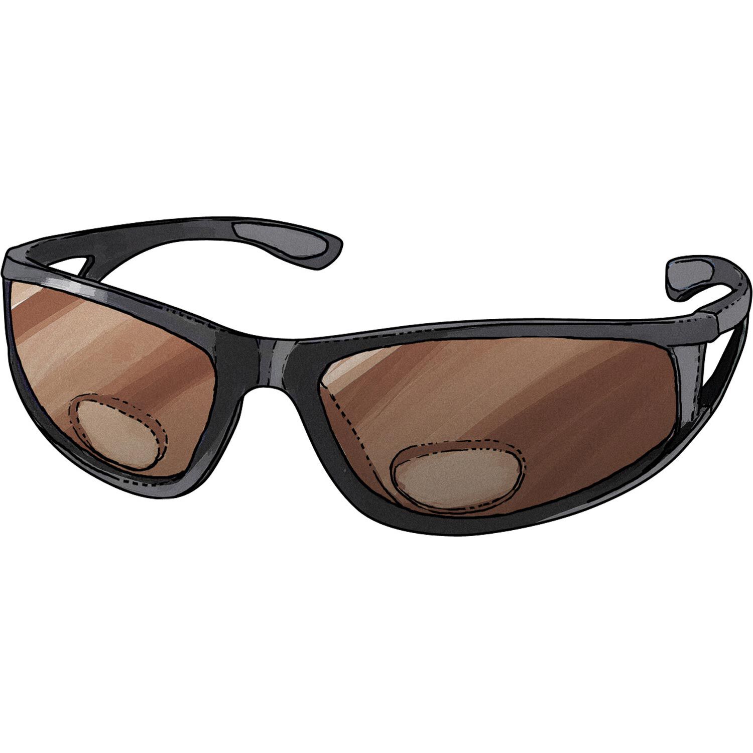 Fisherman Eyewear - Clip-&-Flip Square Polarized Sunglasses - ICU Eyewear