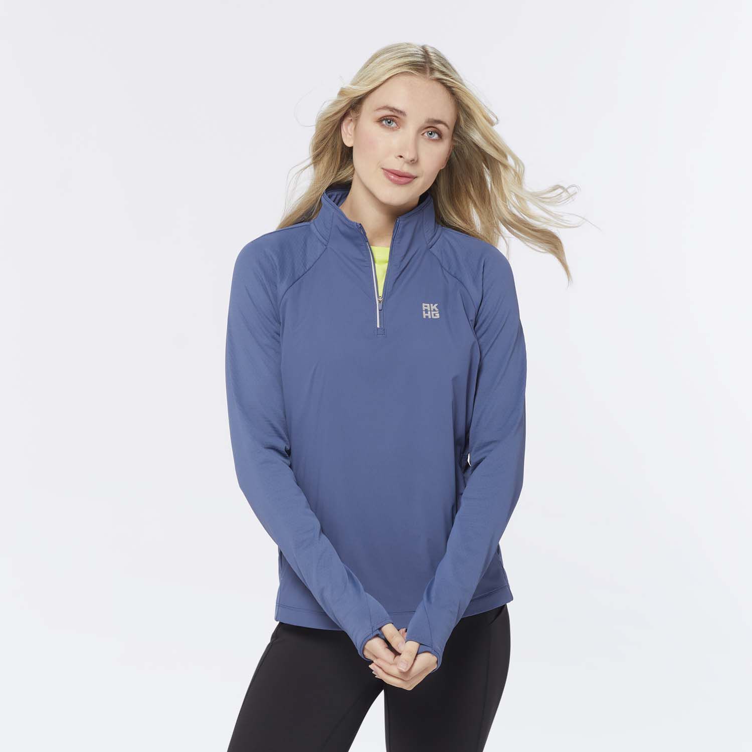 Women's AKHG Crosslayer 1/4 Zip Mock | Duluth Trading Company