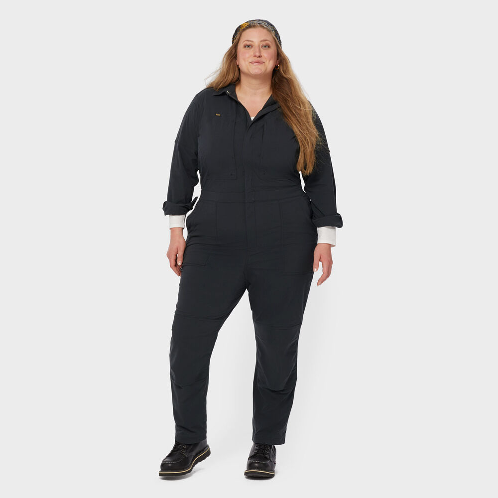 Women's Plus Heirloom Gardening Long Sleeve Coveralls Main Image