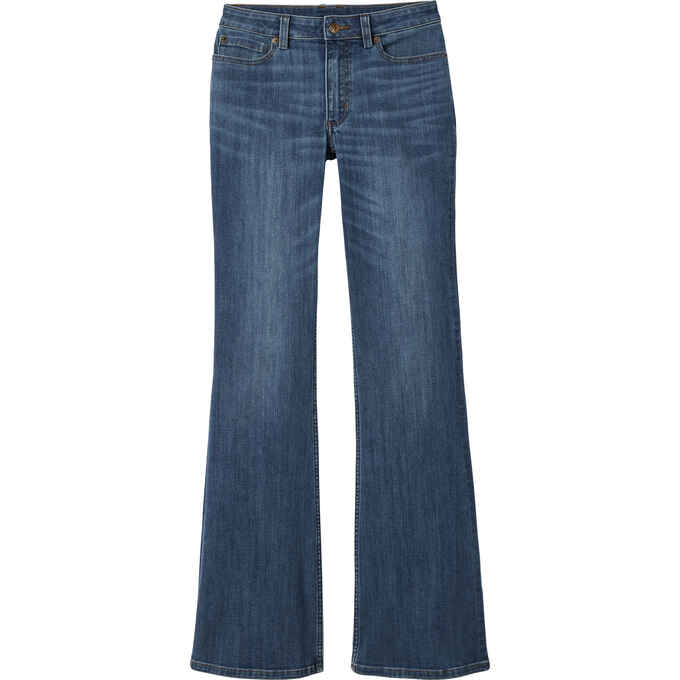 Women’s Double Flex Fence Mender Flare Leg Jeans Duluth Trading Company