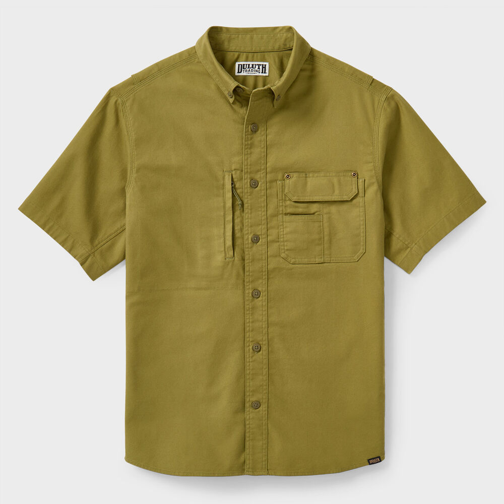 Men's Fire Hose Lightweight Short Sleeve Work Shirt Main Image