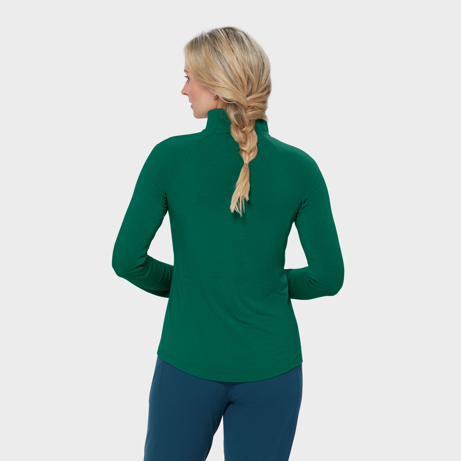 Women's Seawool Long Sleeve 1/4 Zip Mockneck | Duluth Trading Company