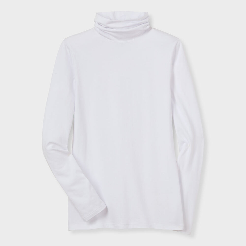 Women's Plus No-Yank Long Sleeve Turtleneck T-Shirt Main Image