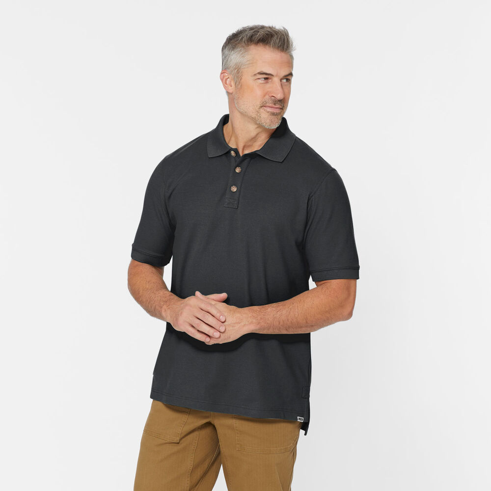 Men's No Polo Shirt Short Sleeve Main Image