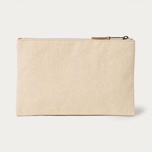 Canvas Embroidered Pouch