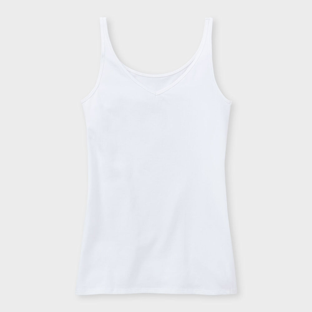 Women's No-Yank Reversible Thin Strap Tank Main Image