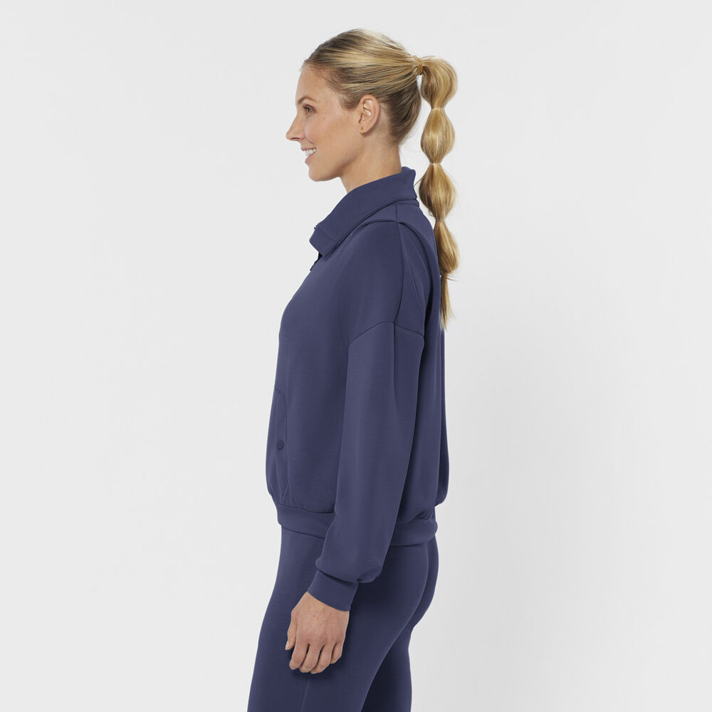 Women's AKHG After Sweat Funnelneck Half-Zip Main Image