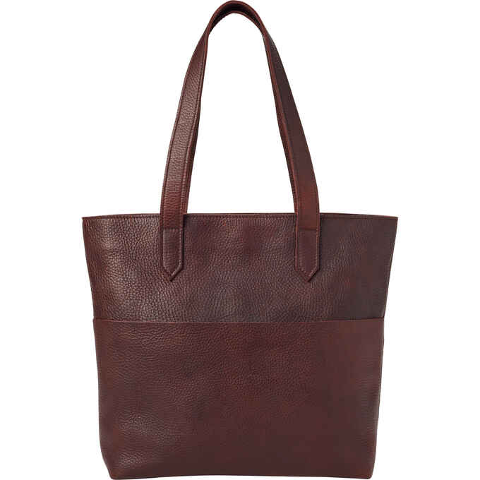 Lifetime Leather Tote | Duluth Trading Company
