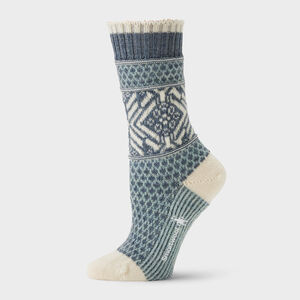 Women's Smartwool Popcorn Pattern Crew Socks