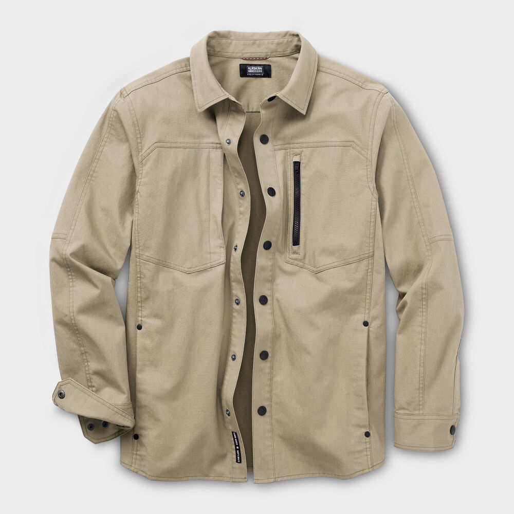 Men's AKHG Stone Run Standard Fit Overshirt Main Image