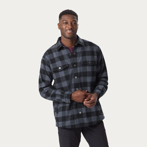 Men's Flapjack Fleece-lined Relaxed Fit Shirt Jac