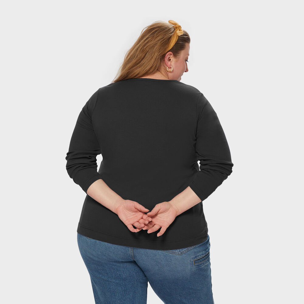 Women's Plus Longtail T Long Sleeve Crew Main Image