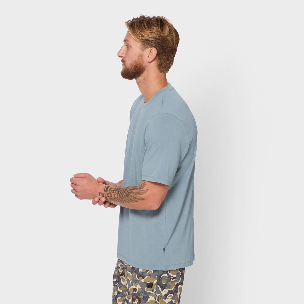 Men's AKHG Renew Bamboo Short Sleeve Crew Main Image