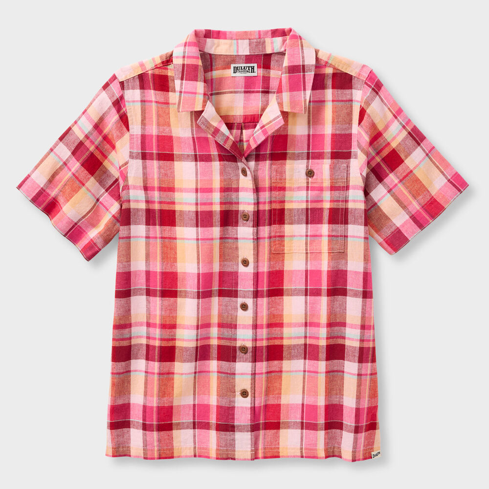 Women's Artisan Hemp Camp Shirt Main Image