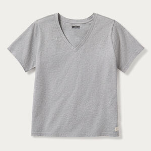 Women's Duluth Heritage Washed V-Neck Tee
