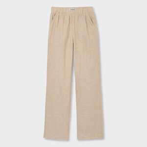 Women's Plus Artisan Hemp Relaxed Leg Pull-On Pants