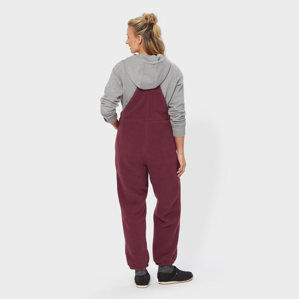 Women's Pile Hi Fleece Overalls Main Image