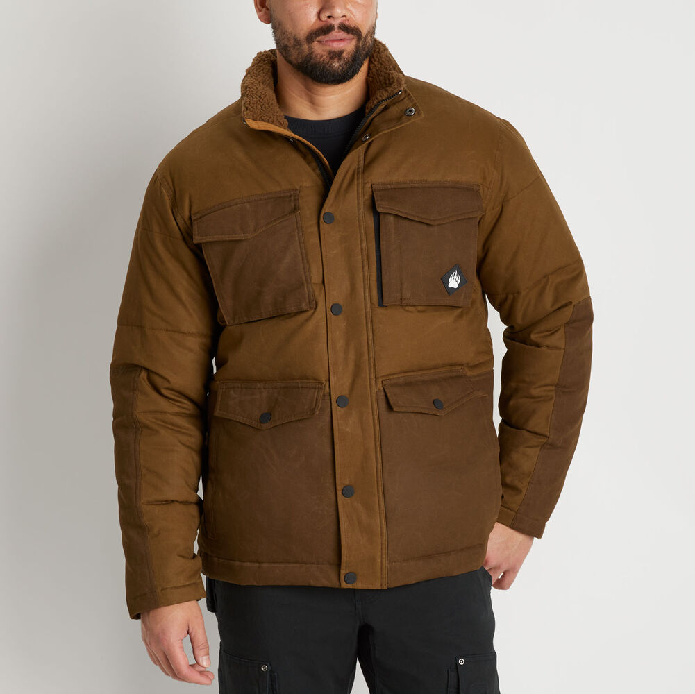 Men's AKHG Claimstake Waxed Insulated Jacket Main Image